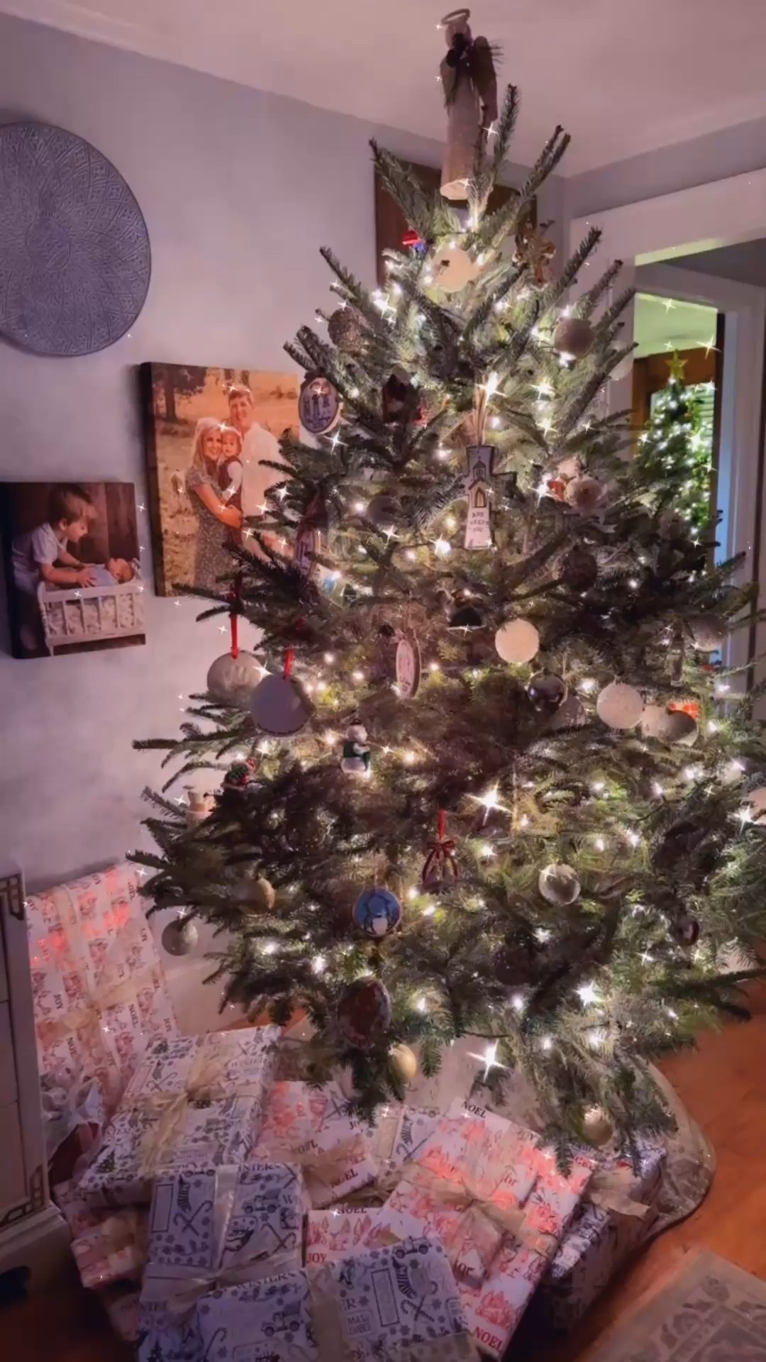 Cozy December nights 🎄 with the hubby  🍯 after the babies are asleep 💤 >>>> 