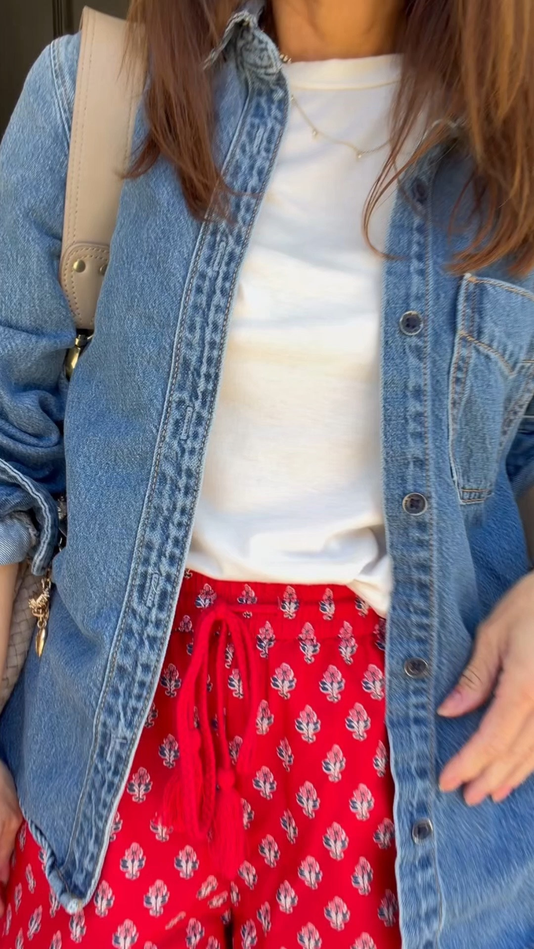 Choosing red but still thinking about all the blue. Shorts, skirt and blouse- they all come in this current favorite print. Either a cherry red or a crisp blue block-printed style, beautiful floral pattern . Love all of it!! Which style and color would you chose? 

Effortless style
Everyday casual
Americana style
4th of July

#LTKootd #LTKPetite #LTKOver40