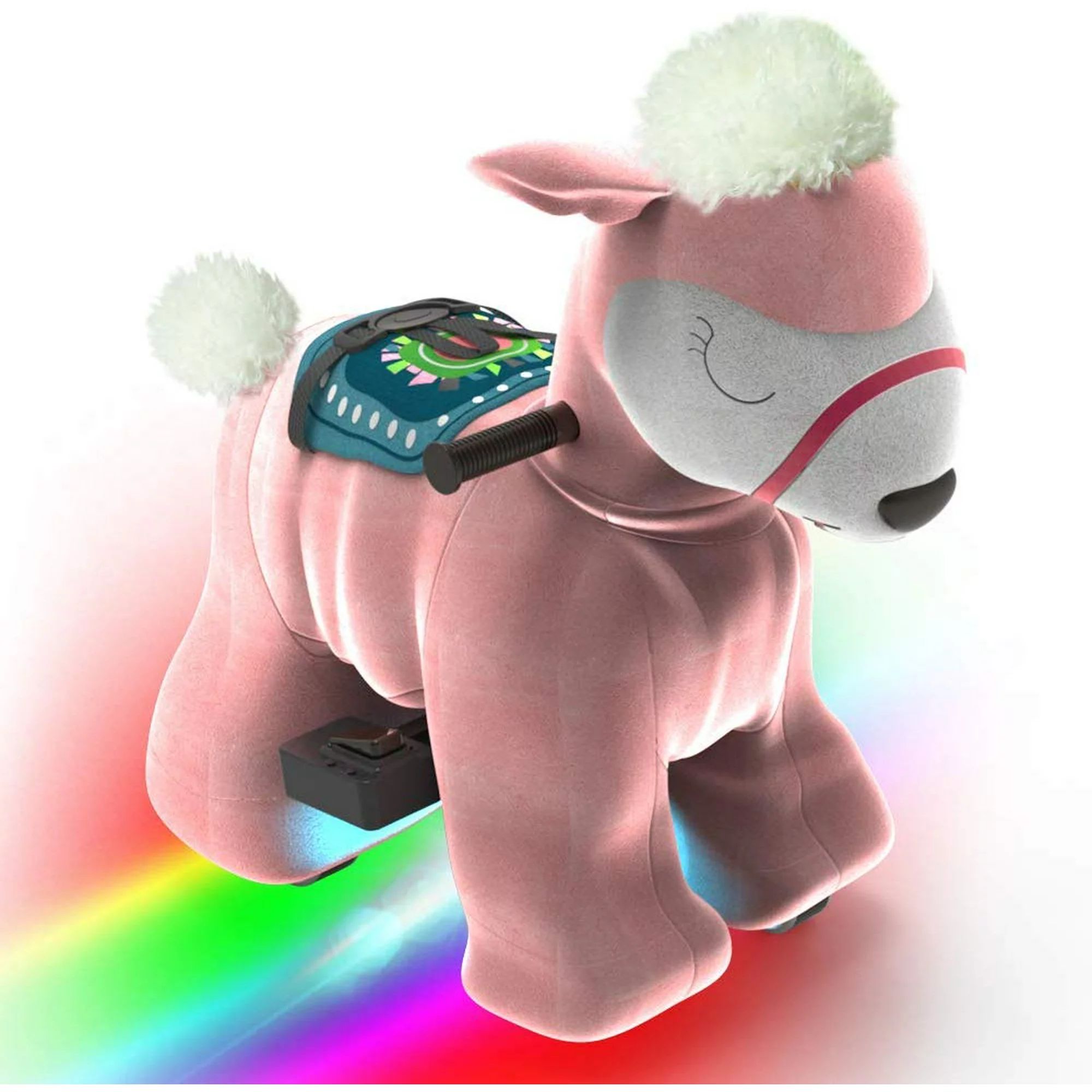 Rechargeable 6V/7A Plush Animal Ride On Toy for Kids (3 ~ 7 Years Old) With Safety Belt Alpaca Ll... | Walmart (US)