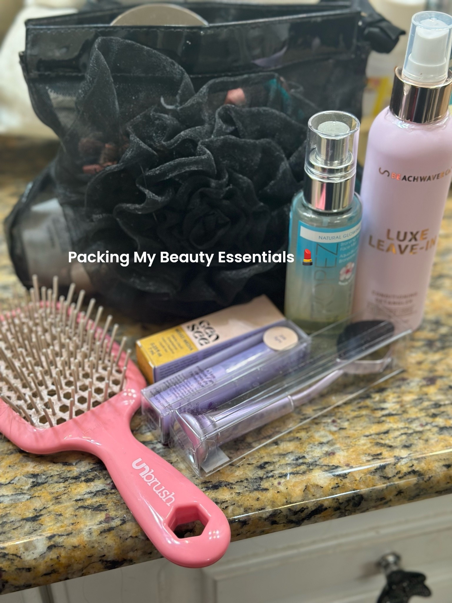 Road trip beauty essentials ✈️🚗💄

A few of my favorite beauty picks coming along for the weekend. I’m keeping it simple with travel-friendly favorites that give me a little glow, fresh hair, and an easy polished look.

🧳 Packing:
✨ St. Tropez self tan mist for a sun-kissed glow
✨ Beachwaver luxe leave-in for soft, healthy hair
✨ Tarte Shape Tape Blur Concealer + brush for a flawless finish
✨ Gen See Matte Liquid Eyeshadow in Rose Water for the prettiest wash of color

Everything linked below🤍

#Ad #LTKBeauty #TravelBeauty #RoadTripPacking #BeautyFavorites #MakeupEssentials

#LTKmorningroutine #LTKTravel #LTKBeauty
