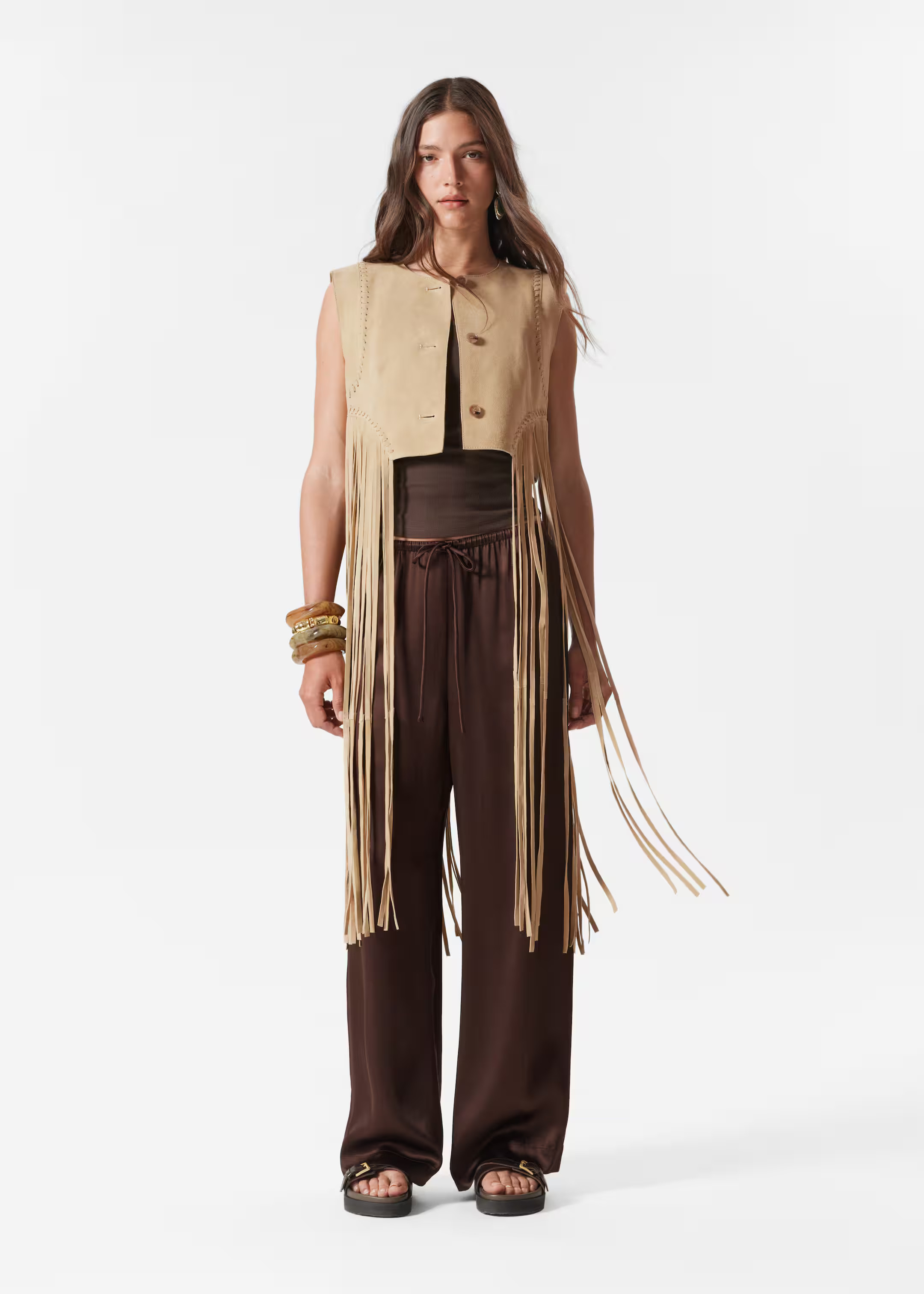 Drawstring Satin Trousers | & Other Stories - US