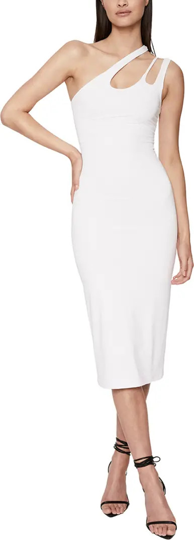 Echo Cutout One-Shoulder Midi Dress | Nordstrom
