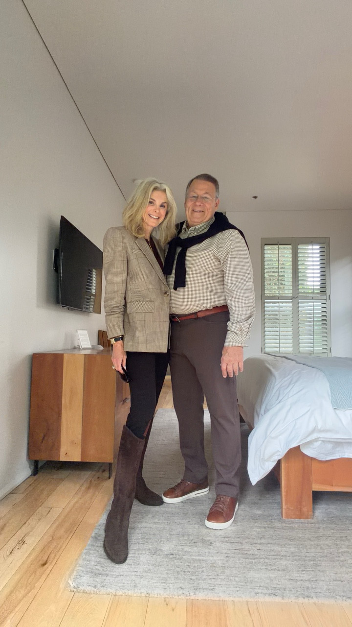 Today’s look in Healdsburg, California. 
Perfect for a chilly fall day of exploring. 
His and Hers looks. 

#LTKTravel #LTKSeasonal #LTKOver40