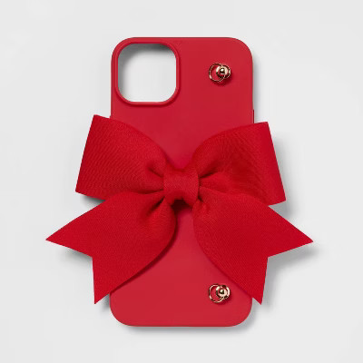 Apple iPhone 15 Plus/iPhone 14 Plus Bow Case - heyday™ Red Pop | Target