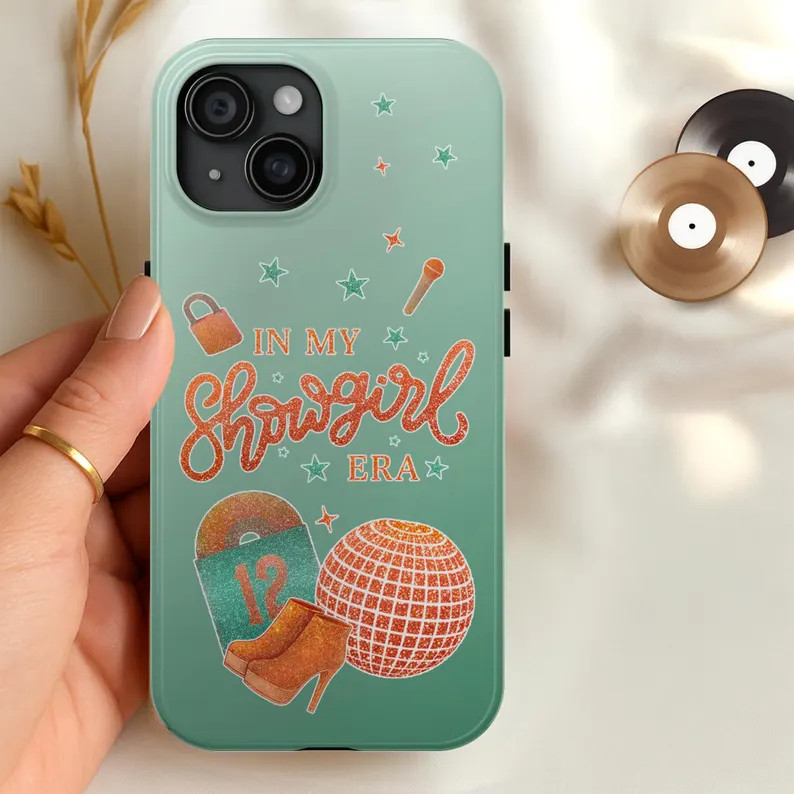 In My Showgirl Era Phone Case, Showgirl Case, The Life Of A Showgirl, Showgirl Era Iphone, Showgi... | Etsy (US)