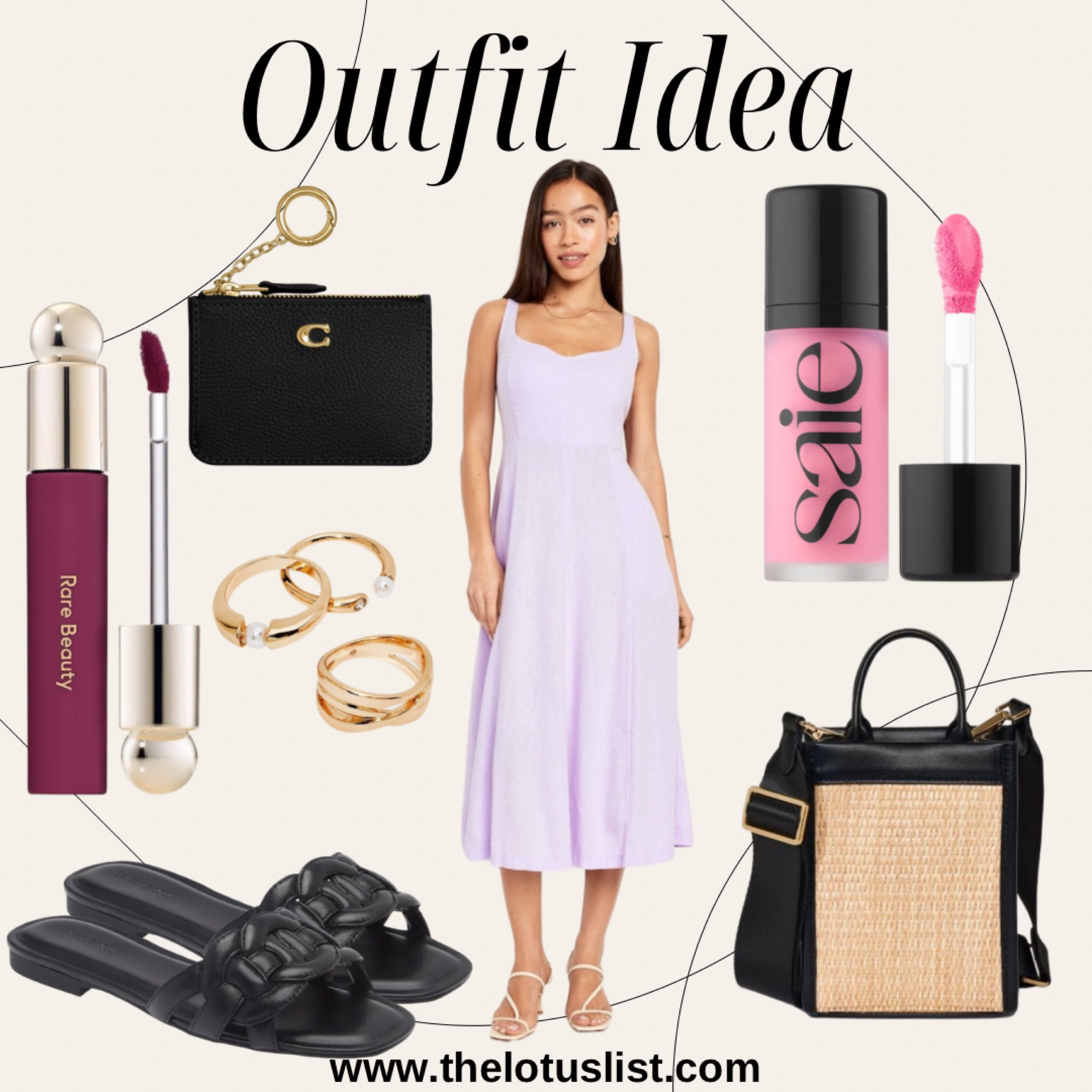Outfit Idea

Ltkfindsunder100 / ltkfindsunder50 / ltkmidsize / ltkplussize / ltkitbags / LTKshoecrush / low / LTKworkwear / LTKbeauty / outfit idea / spring outfit / outfit ideas / spring outfits / spring dress / spring dresses / spring bags / spring bag / spring sandals / spring shoes / Easter dress / Easter dresses / Easter shoes / Easter sandals / Sephora / cheek stain / lip gloss / ring set / gold rings / coach wristlet / coach card case / card case / card cases / purple dress / lilac dress / light purple dress / spring outfit idea / spring outfit ideas / Easter 

#LTKSeasonal #LTKstyletip #LTKsalealert