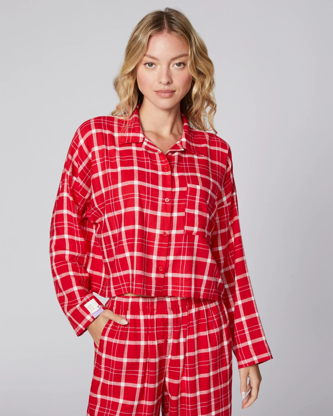 Nice Spice Crop Sleep Shirt | florence by mills fashion
