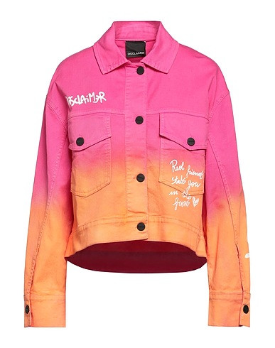 DISCLAIMER  | Fuchsia Women‘s Denim Jacket  | YOOX | YOOX (US)
