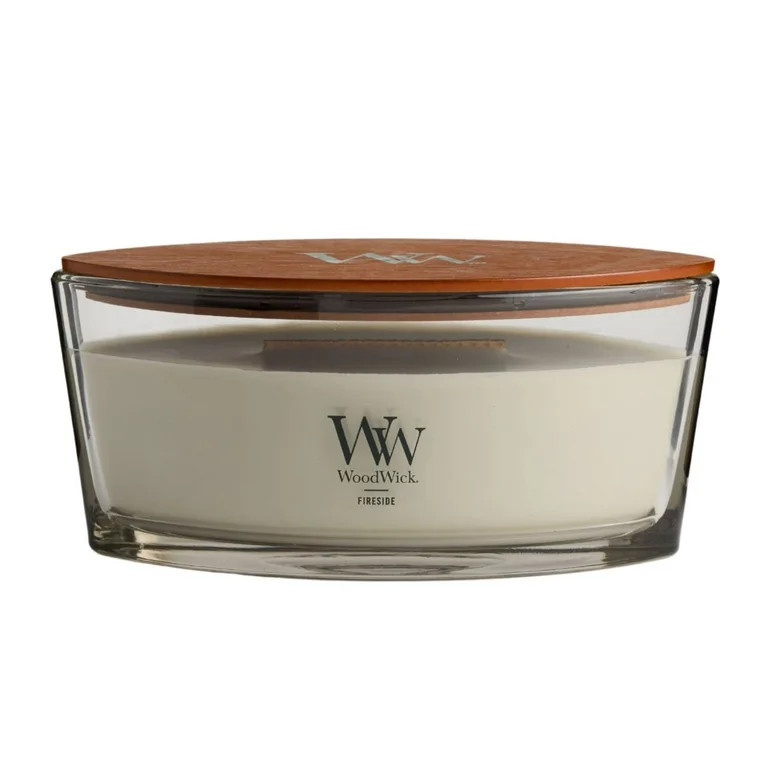 WoodWick Ellipse Scented Candle, Fireside, 16 oz | Walmart (US)