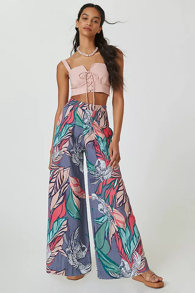 Bel Kazan Chelsey Wide-Leg Pants | Anthropologie (US)