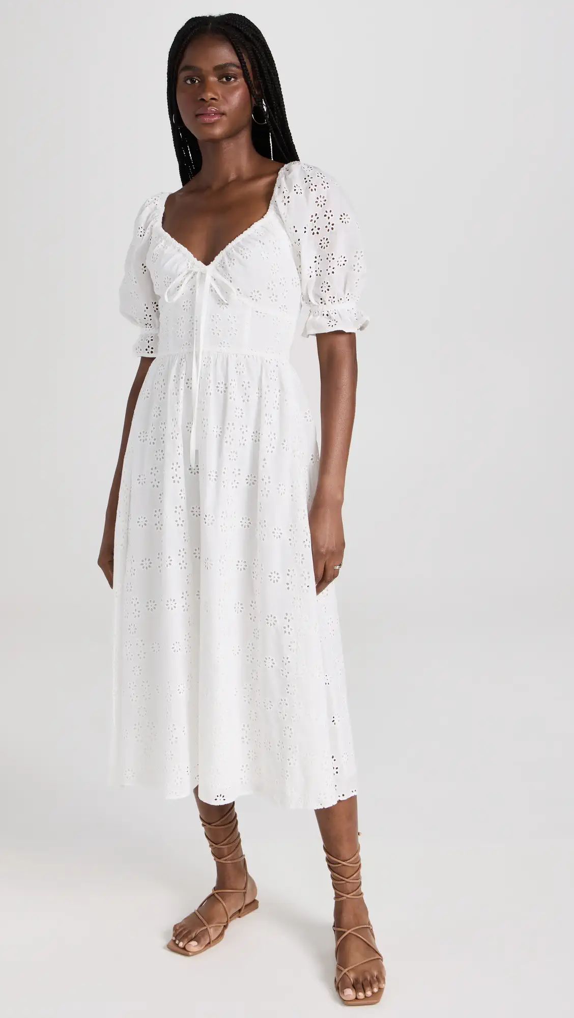 Hill House Home The Ophelia Dress in White Eyelet | Shopbop | Shopbop