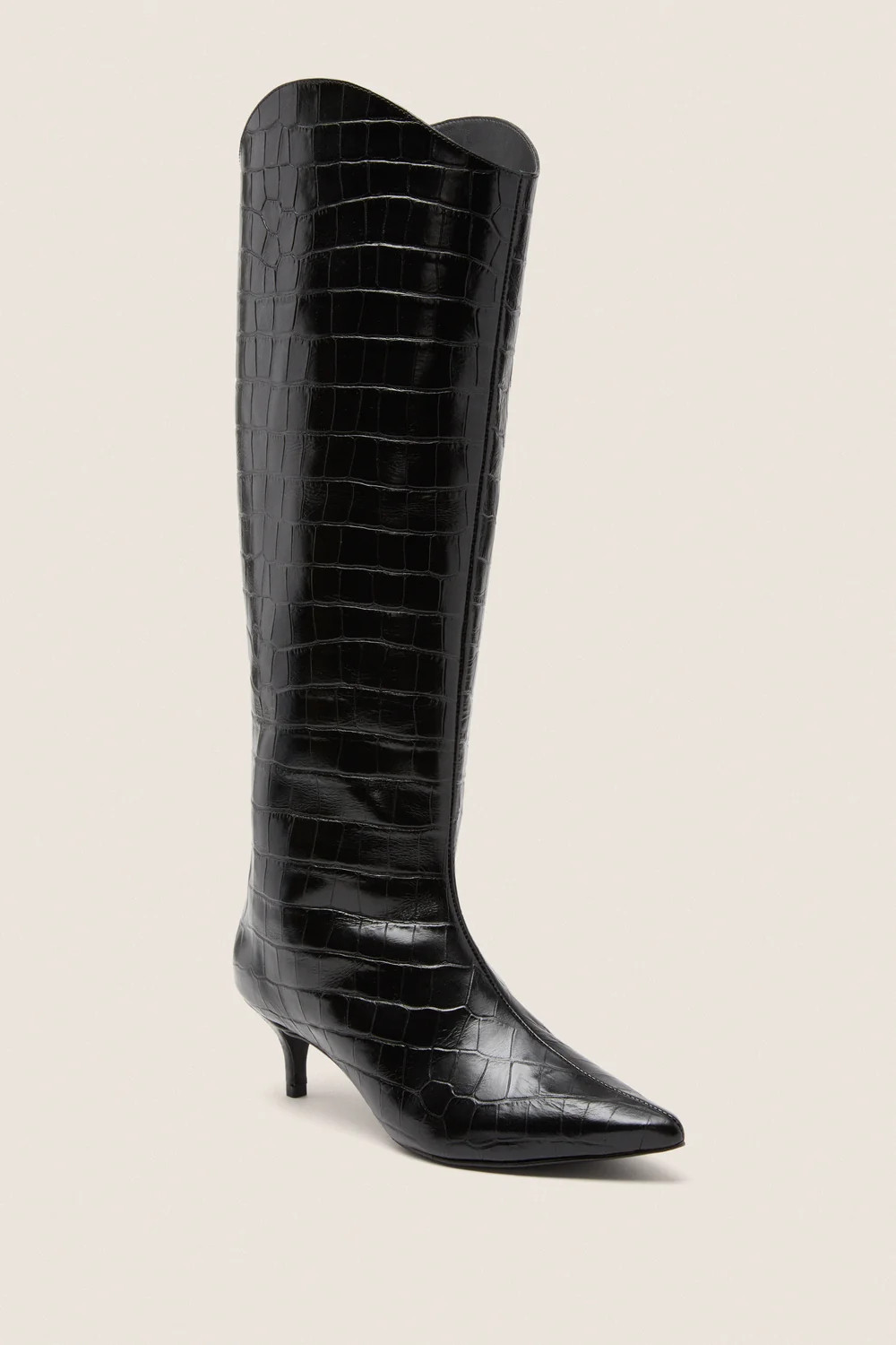 Black Maryana Up Mid Boots | Tuckernuck (US)