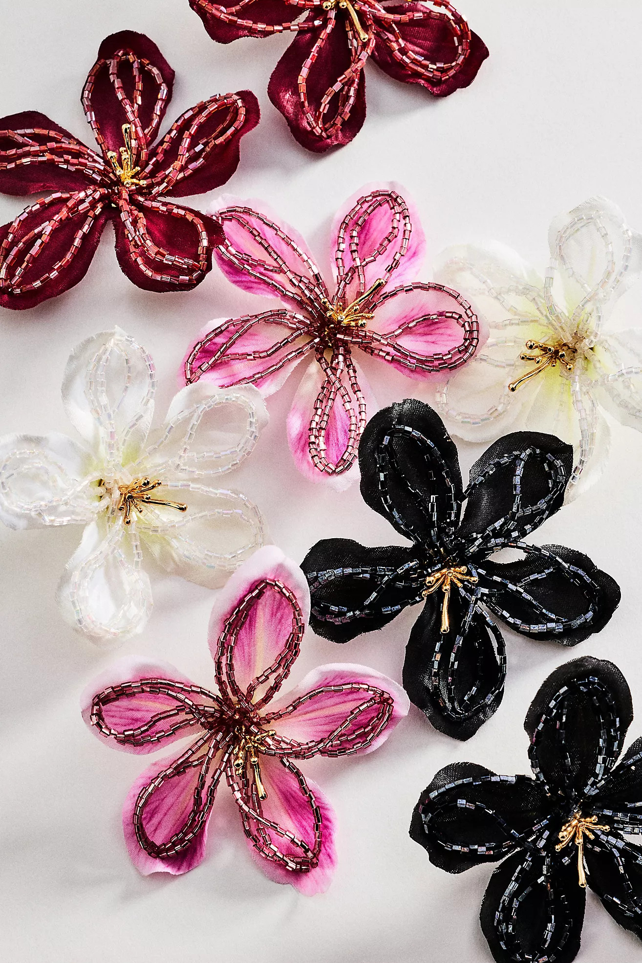 In Bloom Beaded Post Earrings | Anthropologie (US)