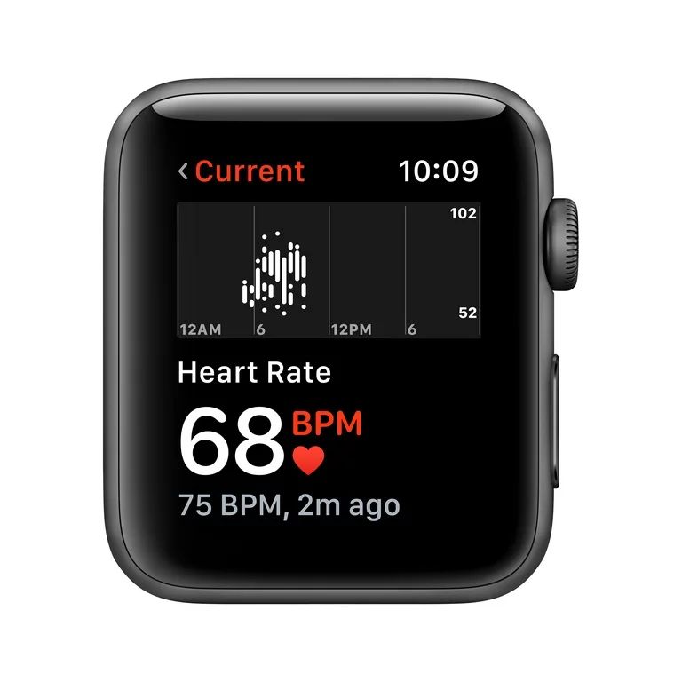 Apple Watch Series 3 GPS Space Gray - 42mm - Black Sport Band - Walmart.com | Walmart (US)