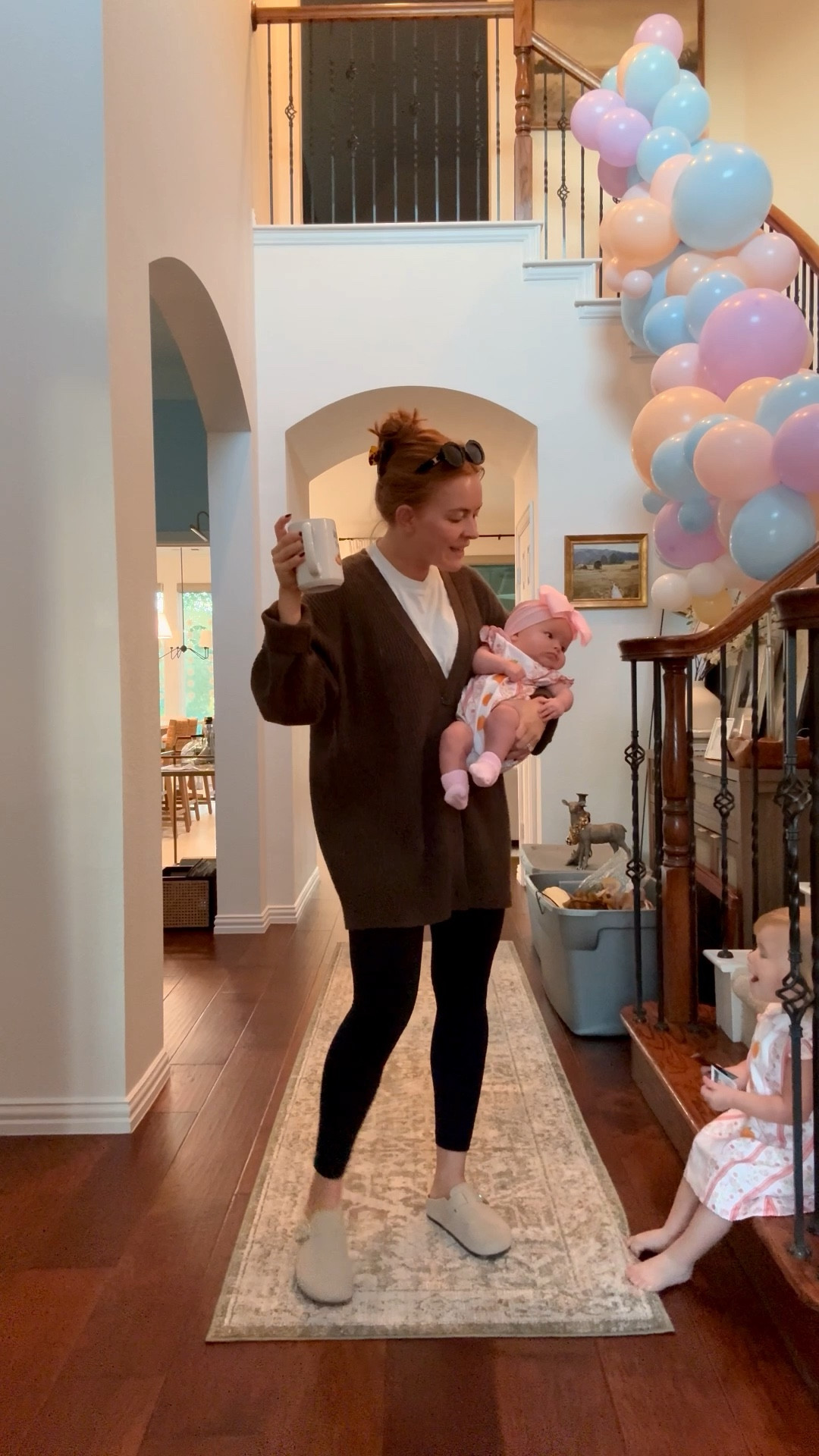 school drop off outfit! I got a medium in the cardigan so it was oversized!

#LTKStyleTip #LTKSeasonal #LTKFindsUnder100