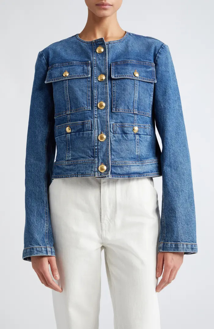 Cleo Crop Denim Jacket | Nordstrom Rack