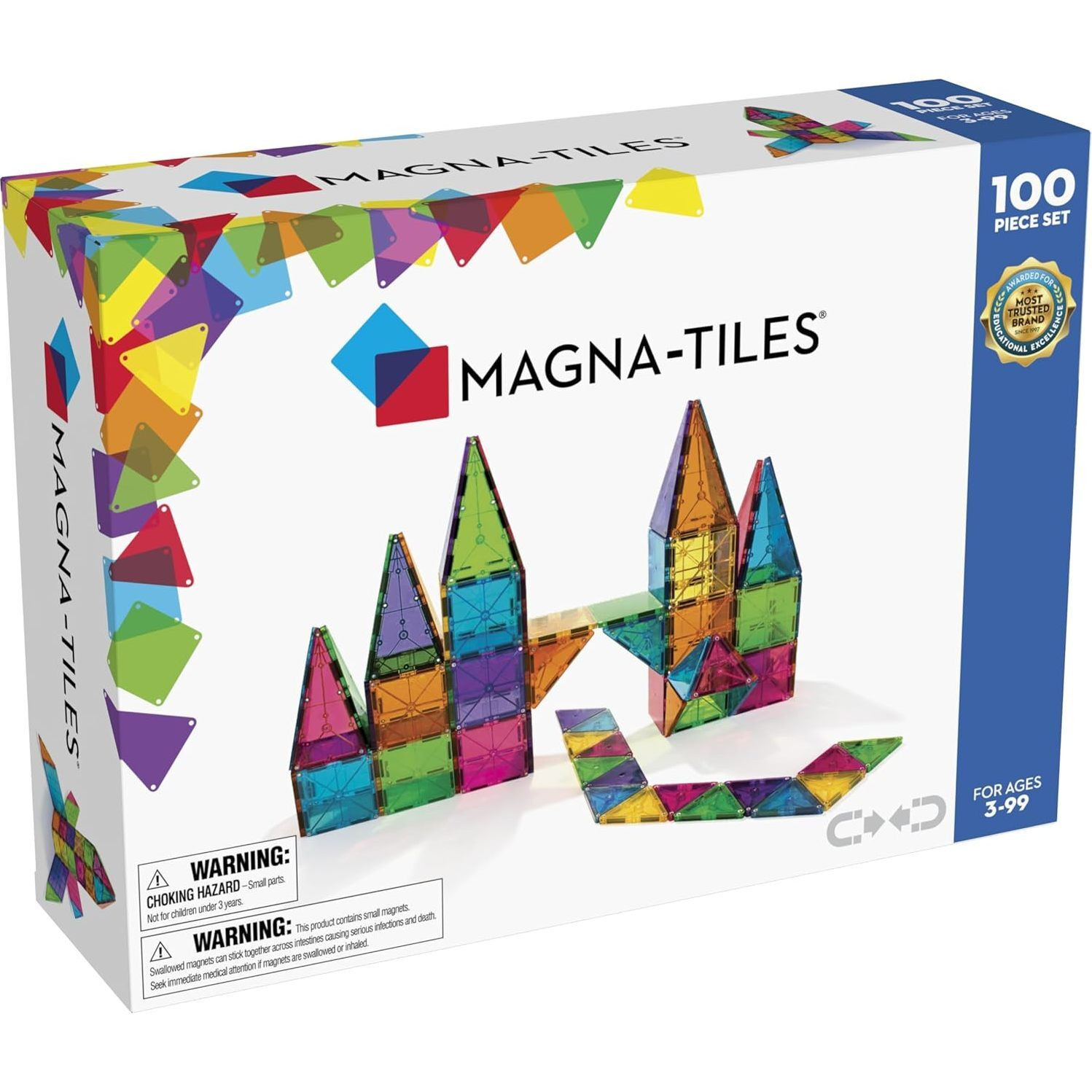 Magna-Tiles Classic 100pc Set | Maisonette