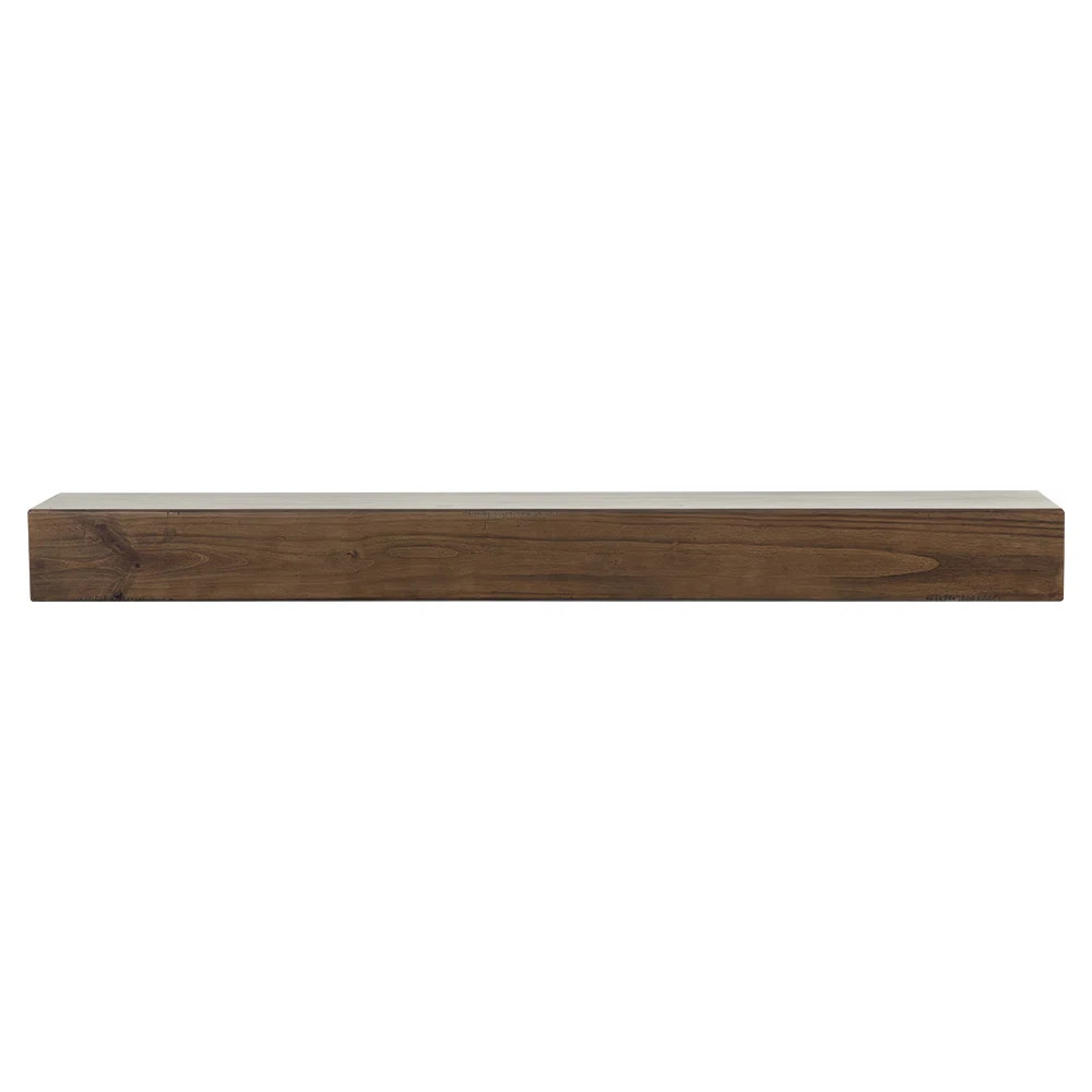 Floating Wood Fireplace Mantel Shelf | Wayfair North America