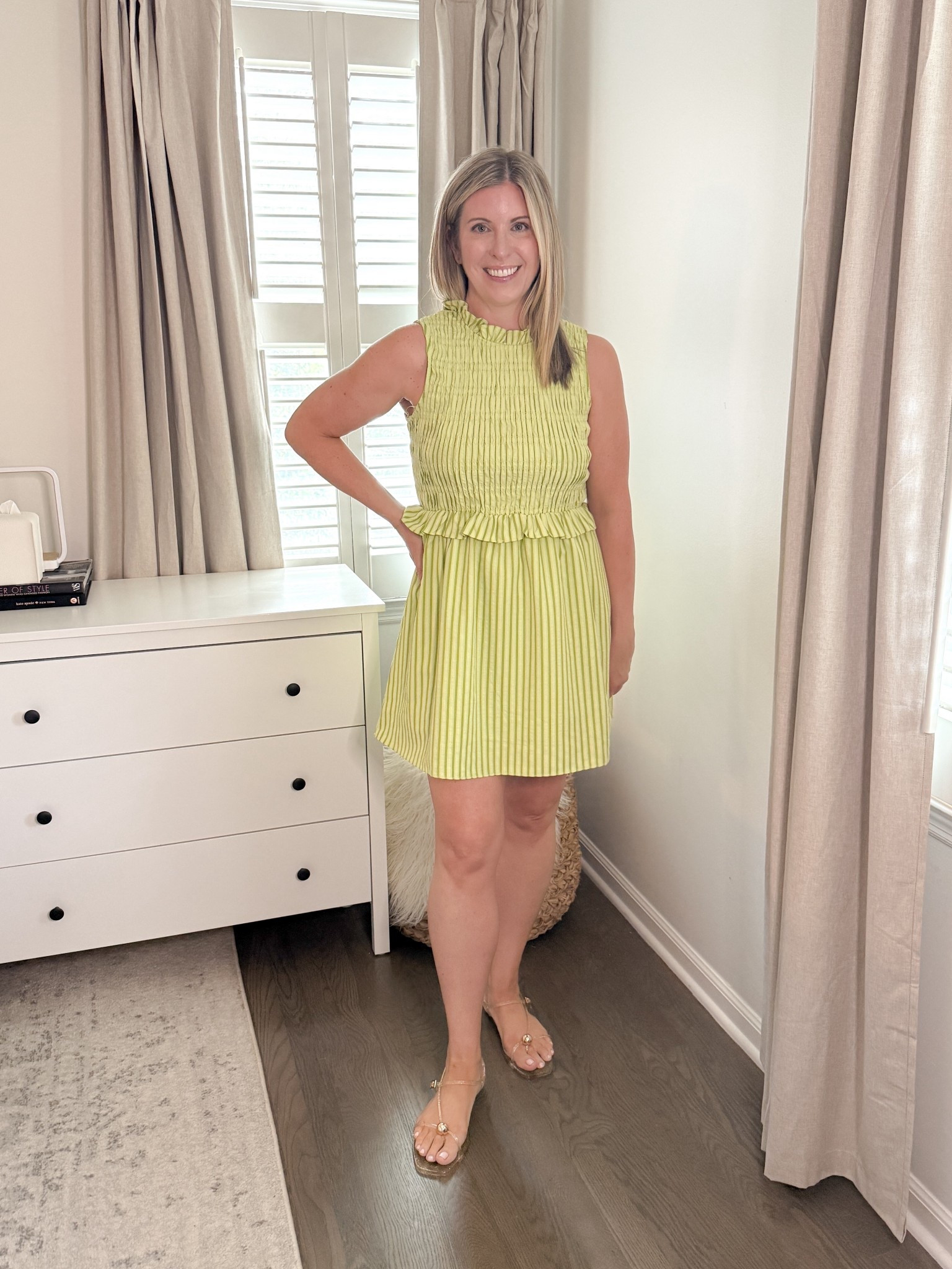 The cutest dress with a pop of color and peplum!

Tuckernuck, Spring dress



#LTKSeasonal #LTKootd