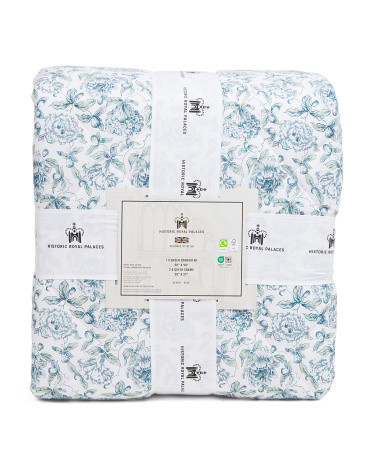 Floral Print Comforter Set, Cotton/Polyester | TJ Maxx