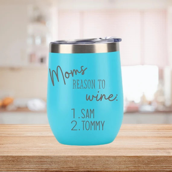 Mom Wine Tumblerreasons to Winemothers Day Wine | Etsy | Etsy (US)