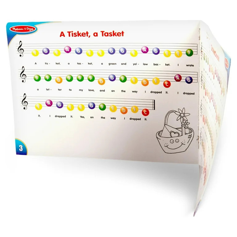 Melissa & Doug Learn-to-Play Piano with 25 Keys and Color-Coded Songbook, Toy Piano for Toddlers ... | Walmart (US)