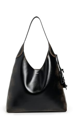 Coach Brooklyn Shoulder Bag 39, Loved Leather/Silver/Black Brown | Amazon (US)