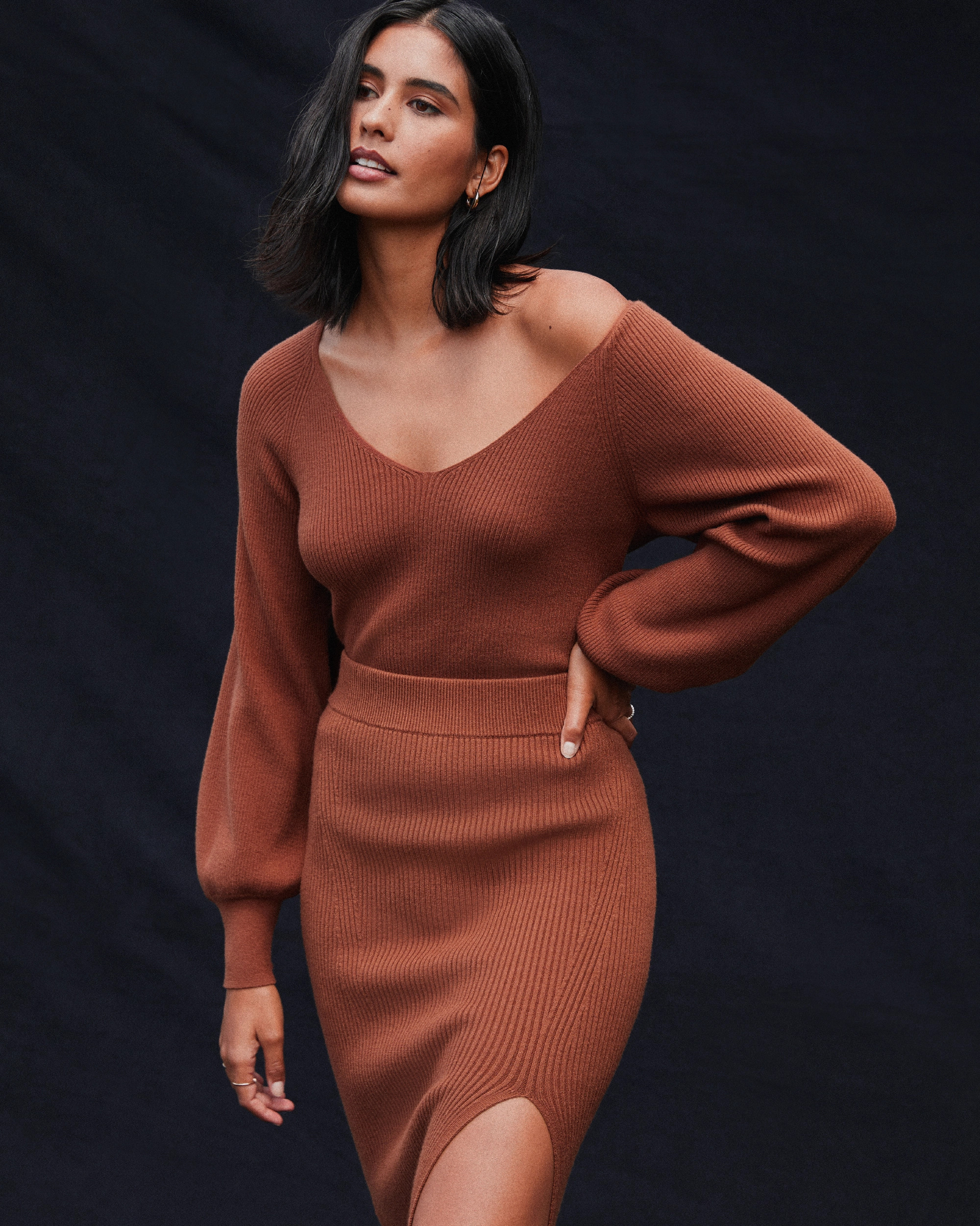 Puff Sleeve Sweater | Abercrombie & Fitch (US)