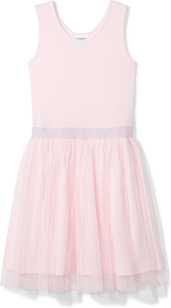 Amazon Brand - Spotted Zebra Girls' Knit Sleeveless Tutu Dresses | Amazon (US)
