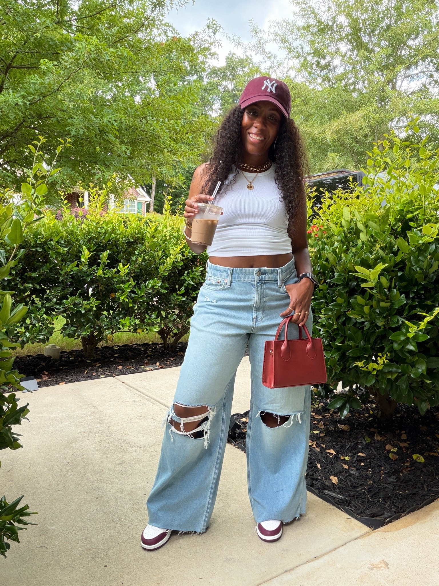 An easy jeans, tank top and sneakers outfit that’s casual enough for a coffee run but still feels put together.

#LTKootd #LTKOver40 #LTKPetite