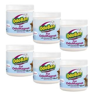 14 oz. OdoMagnet Odor Absorber with Activated Charcoal, Pet Odor Eliminator for Home, Bathroom, Fresh Air Scent (6-Pack) | The Home Depot