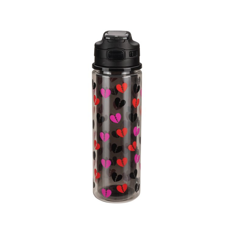 20 Fluid Ounces Gallery Chugger Plastic Bottle - Broken Hearts Black - Way to Celebrate | Walmart (US)