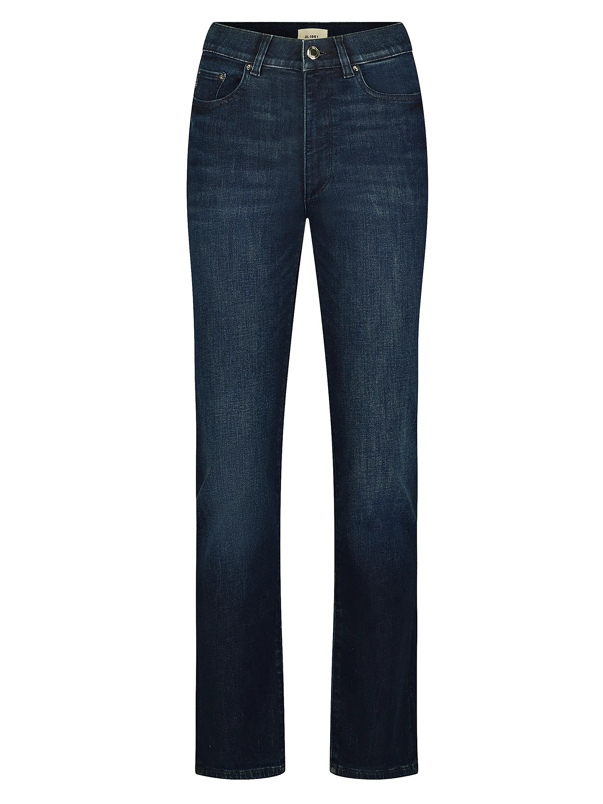 Halle Straight High Rise Instasculpt Jeans | Saks Fifth Avenue