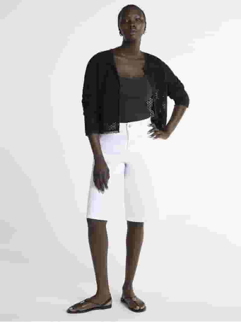 Scoop Women’s and Women’s Plus Denim Bermuda Shorts, Sizes 0-28 Plus - Walmart.com | Walmart (US)