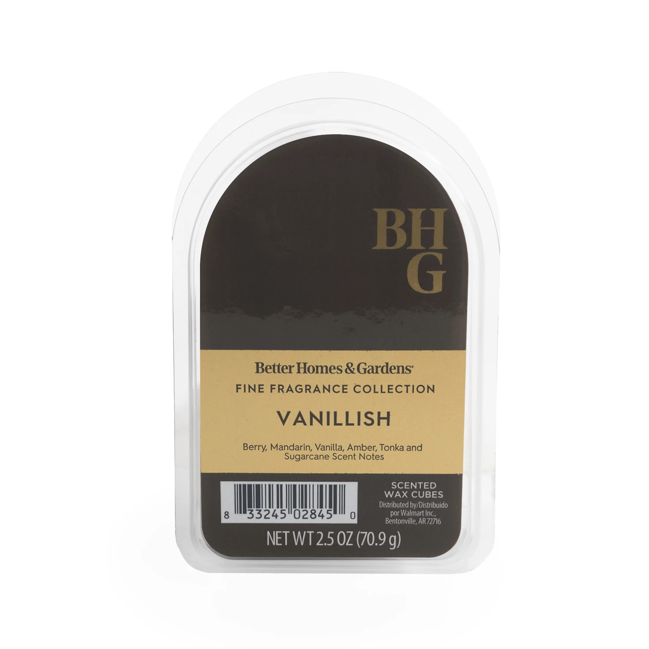 BHG Luxury Fragrance, Vanillish Scented Wax Melts, 2.5oz | Walmart (US)