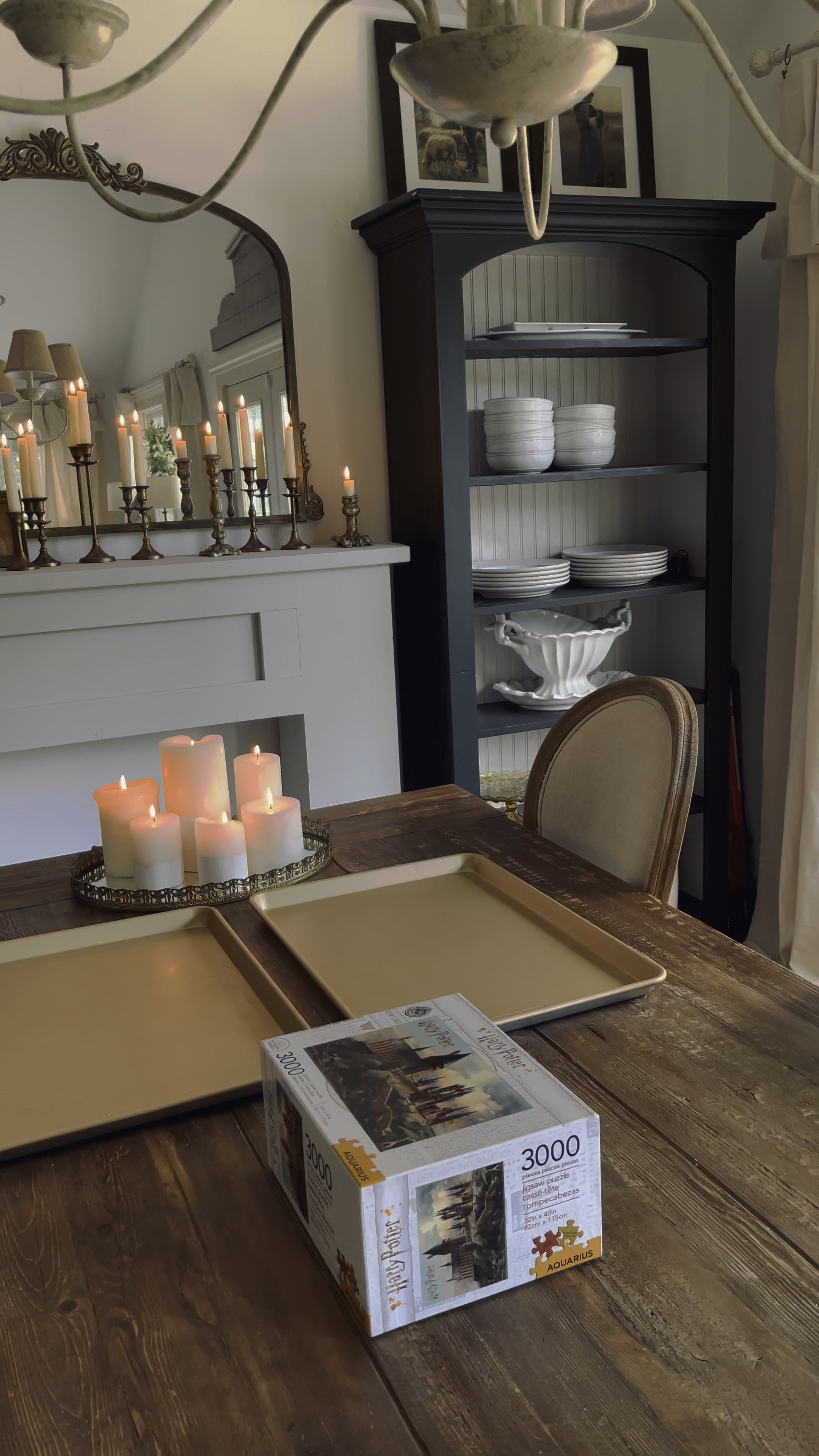 Harry Potter puzzle for my son while I study for my exam! This 3,000 piece puzzle will keep him entertained for hours! #harrypotterworld #familyfun 

#LTKhome #LTKunder50 #LTKfamily