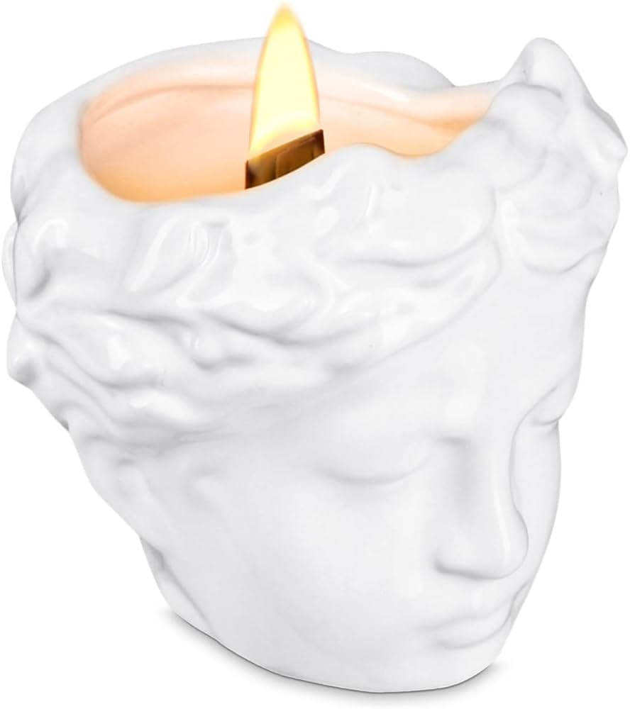 Anthropologie Candles Pearled Candle Dark Academia Decor Wood Wick Candles That Crackle Decorativ... | Amazon (US)