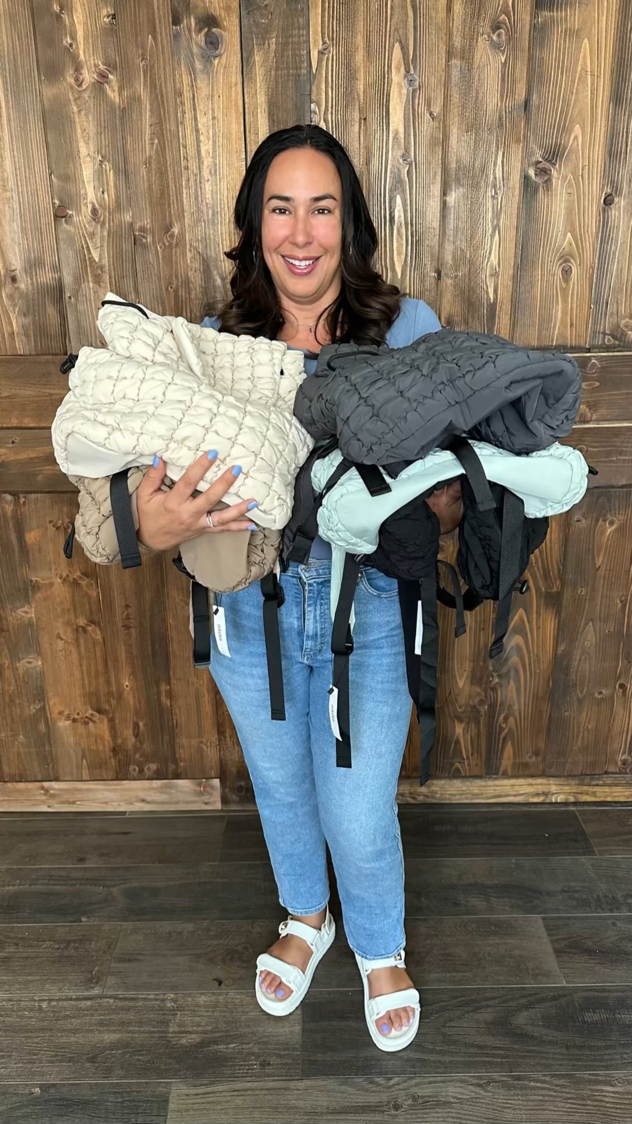 Just in time for back to school!!! This Amazon quilted backpack looks a lot like the viral  FPM backpack 🫶🏼 The free people movement bag arrives puffier, so throw the Amazon backpack in the dryer with some dryer balls  to puff it up. It’s a great affordable alternative to the $98 backpack. This Free People look for less quilted backpack is great for running errands, back to school, or for a new diaper bag 🎒

#affordablefinds #lookforless #backtoschool #midsizefashioninspo

#LTKSeasonal #LTKFindsUnder100 #LTKBacktoSchool