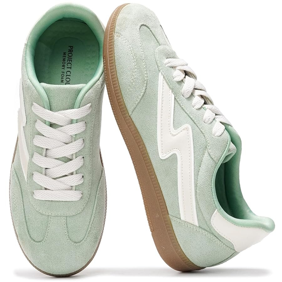 Project Cloud Sneakers for Women - Lace-Up Shoes for Women Trendy Women Sneakers with Memory Foam... | Amazon (US)