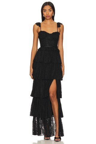 Cantini Maxi Dress in Black | Revolve Clothing (Global)