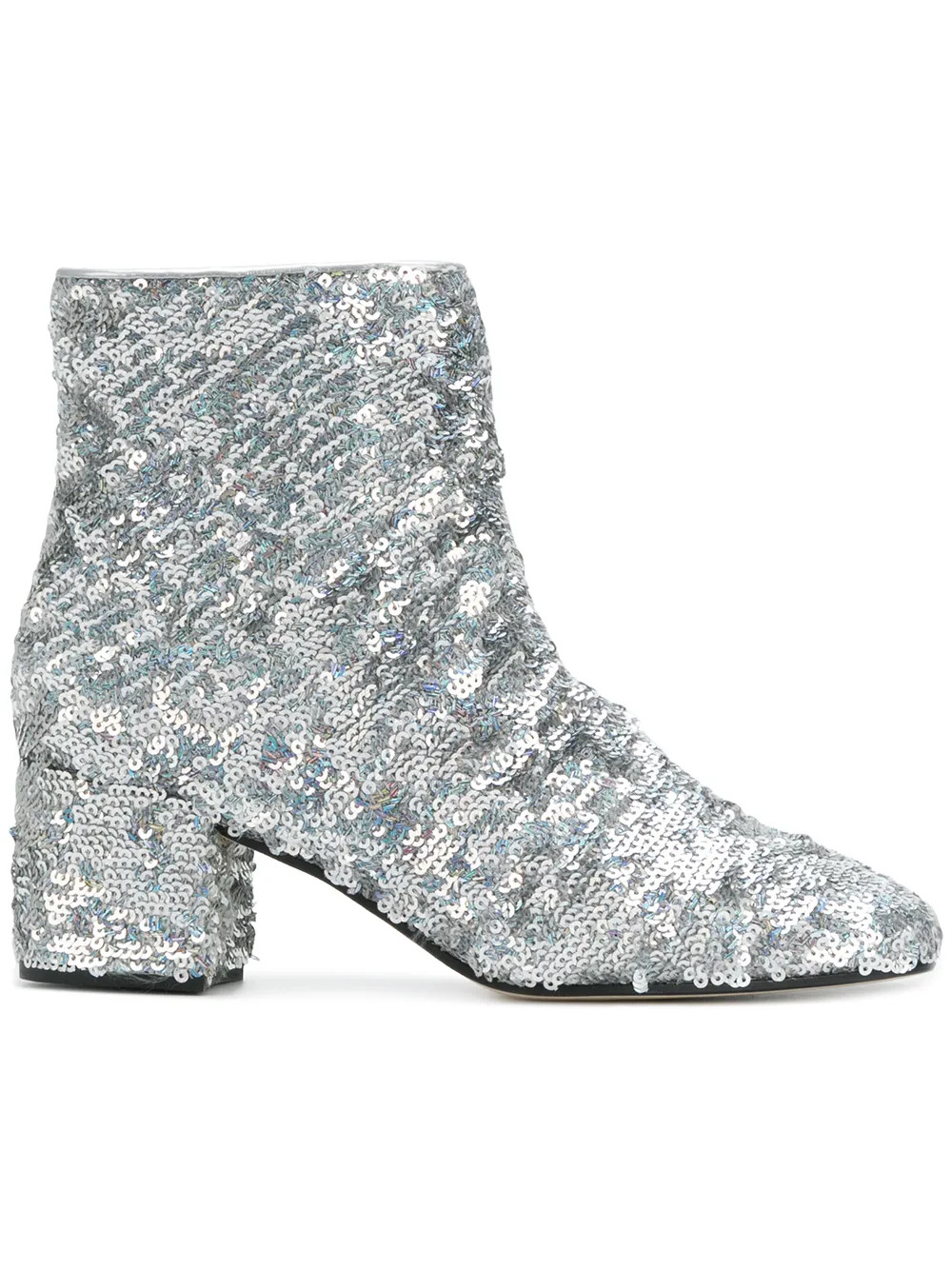 Marc Ellis sequin ankle boots - Metallic | FarFetch US