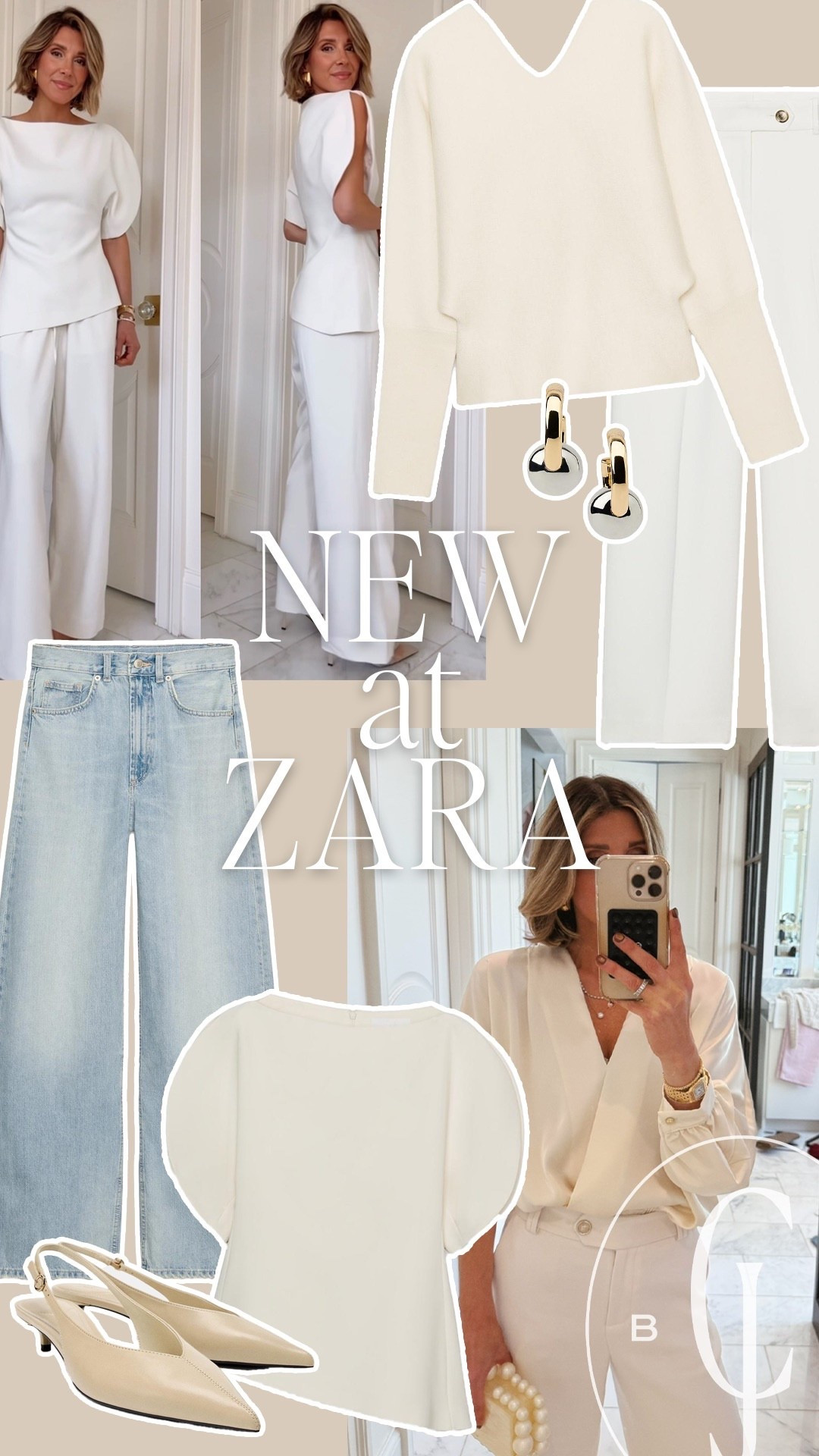 Zara new arrivals 🤍 The best mix of basics and elevated pieces.
5’7”, small in tops, 2/25 in bottoms for reference.
Linked ✨ @Zara 


#LTKootd