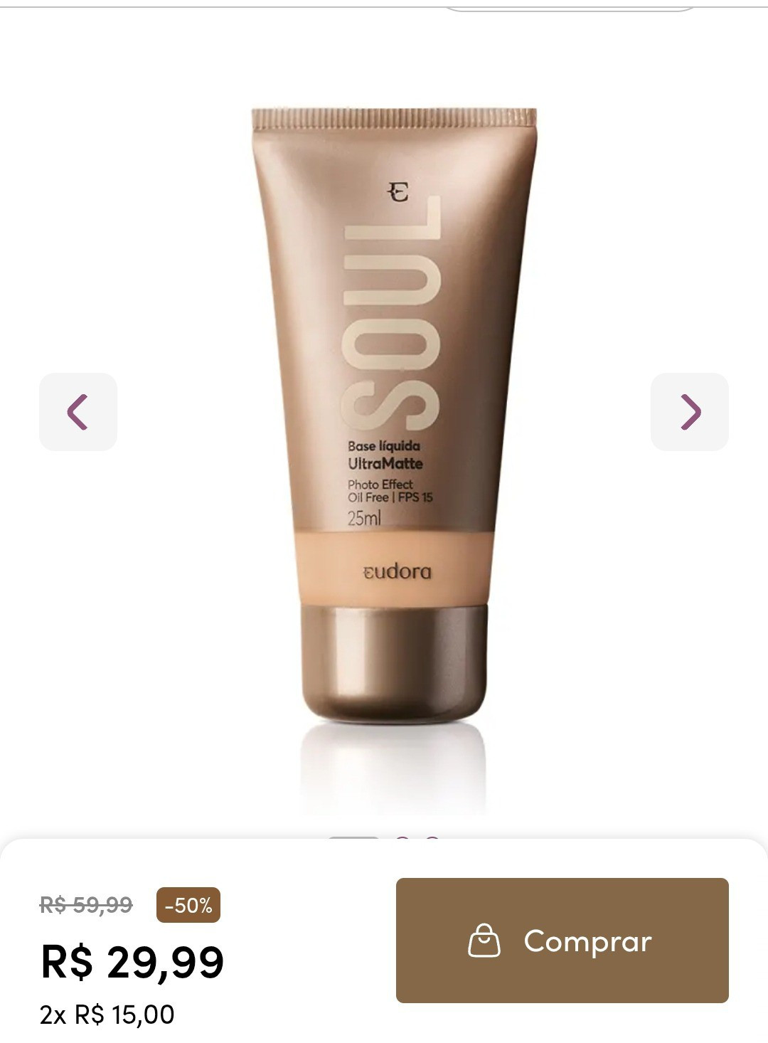 Base Soul da Eudora 

#LTKbrasil #LTKbeleza #LTKpromo