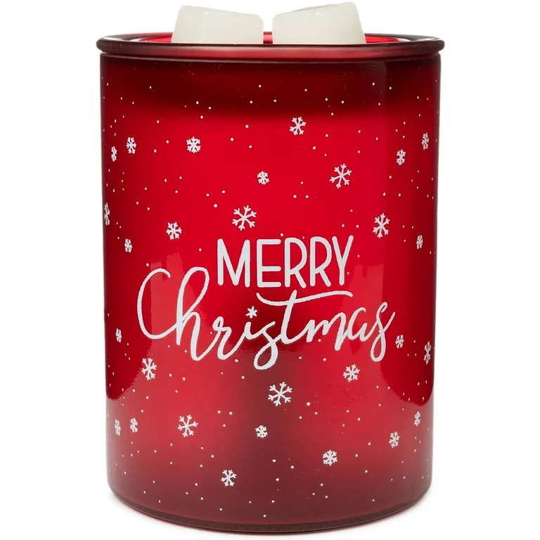 Scentsationals Wax Melt Warmer, Wax Warmer for Scented Wax - Holiday Collection Red Garnet Christ... | Walmart (US)