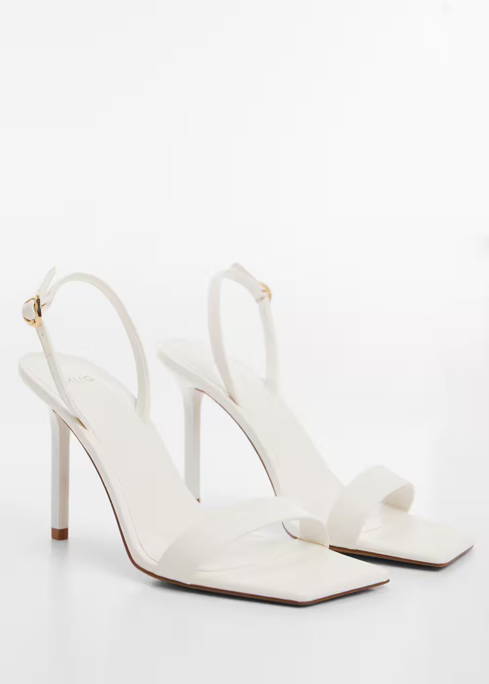 Strappy heeled sandals -  Women | Mango United Kingdom | MANGO (UK)