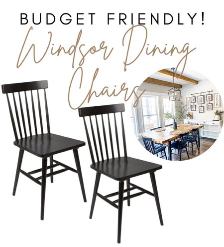 🙌🏻Shop my budget friendly Windsor dining chairs! These chairs are great quality for the price and beautiful! Set of 2 for $105!

#LTKstyletip #LTKsalealert #LTKhome