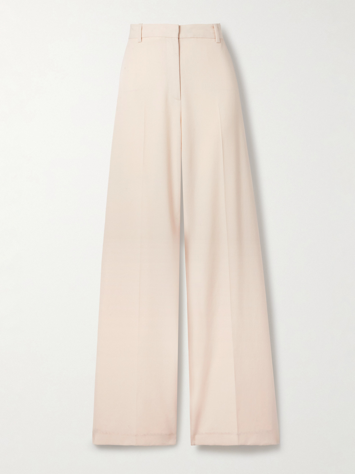 Nili Lotan - River Wool-twill Wide-leg Pants - Neutrals | NET-A-PORTER (US)