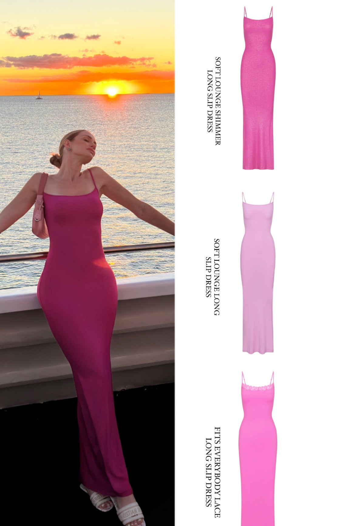 Valentines, Valentine’s Day, valentine, pink, long dress, slip dress, shimmer, lace, skims, viral, fits everybody, kim k, soft 

#LTKfit #LTKFind #LTKcurves