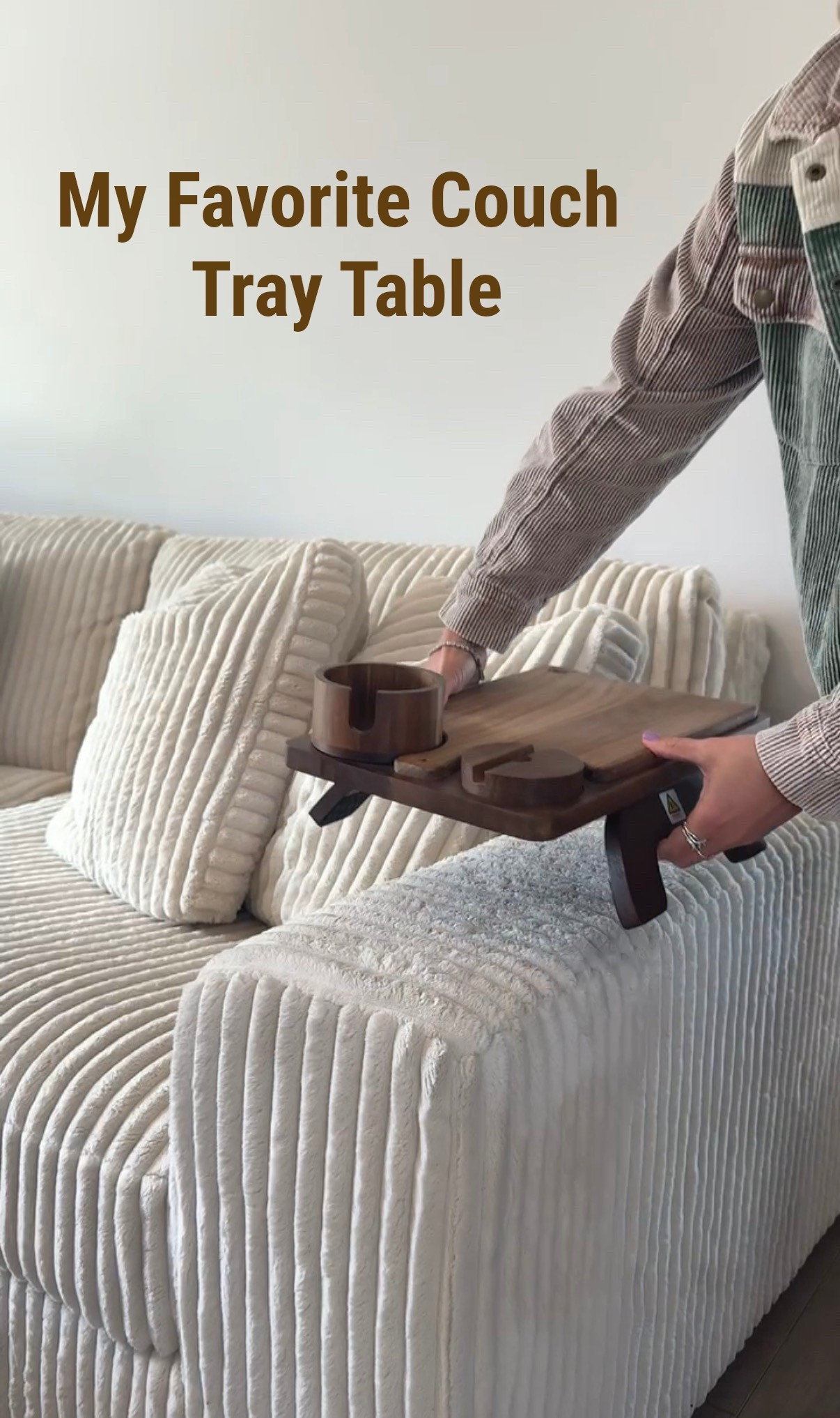 This couch arm tray is one of those “why didn’t I get this sooner?” finds 👏 Perfect if you don’t have space for a side table but still want a spot for your drink, food, and phone. It adjusts to fit basically any couch and makes movie nights so much easier. Small upgrade, big difference.

#LTKhome #LivingRoomFinds #SmallSpaceLiving #HomeHacks #AmazonHomeFinds #ApartmentMustHaves #CozyHome #SmartHomeFinds #HomeOrganization #LTKunder50

#LTKHome