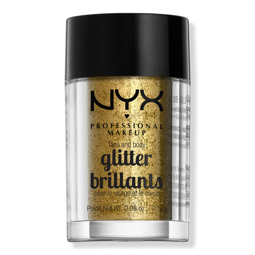 Gold Vegan Loose Face and Body Glitter - NYX Professional Makeup | Ulta Beauty | Ulta